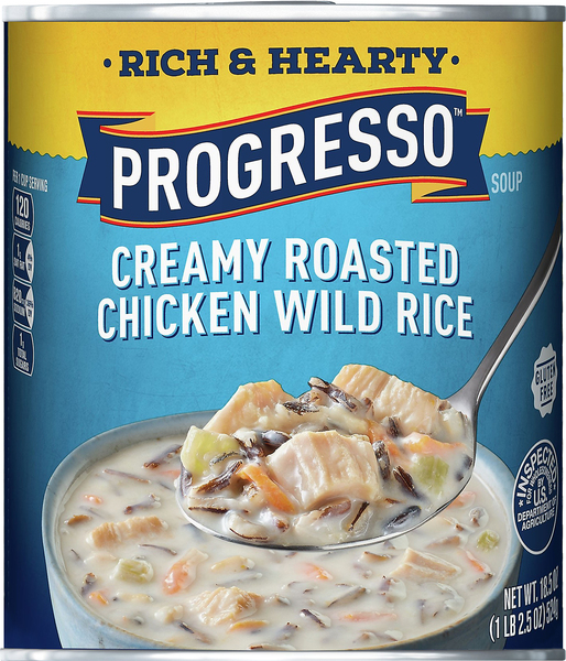 Progresso Soup, Creamy Roasted Chicken Wild Rice
