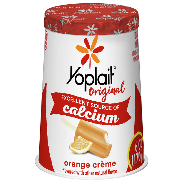 Yoplait Yogurt, Low Fat, Orange Creme