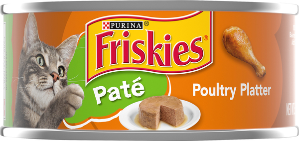 Friskies Cat Food, Poultry Platter