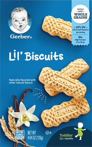 Gerber Lil Biscuits, 12+ Months