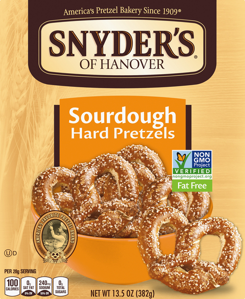 Snyder's Of Hanover Sourdough Hard Pretzels