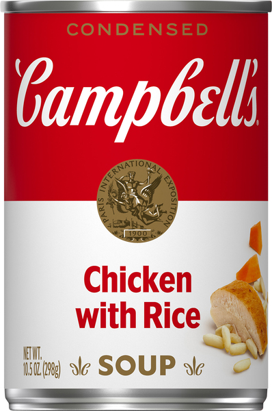 CAMPBELLS Condensed Soup, with Rice, Chicken