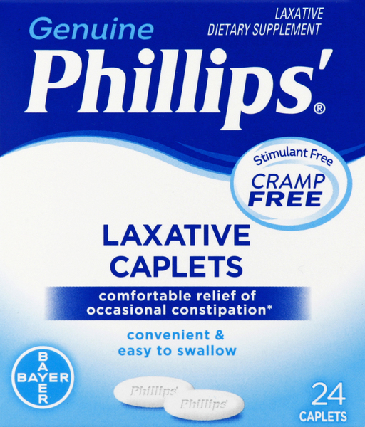 Phillips Laxative, Caplets