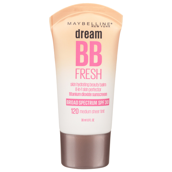 Maybelline BB, Fresh, Medium Sheer Tint 120, Broad Spectrum SPF 30