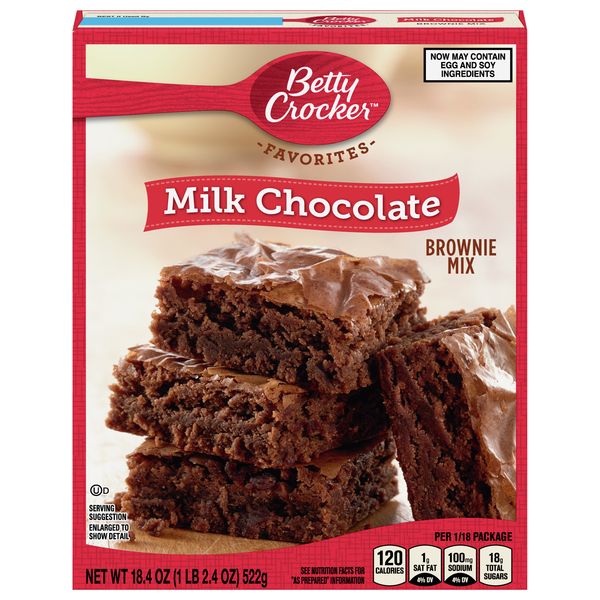 Betty Crocker Brownie Mix, Milk Chocolate