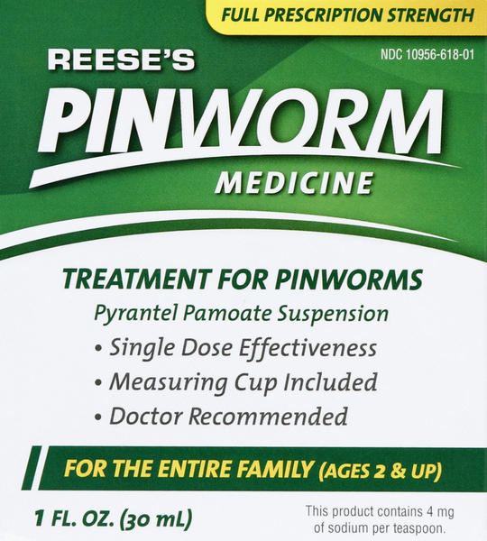 Reese's Pinworm Medicine, Full Prescription Strength