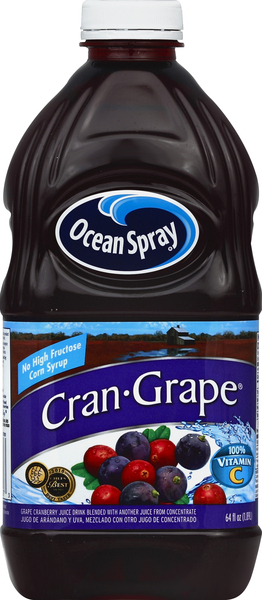 Ocean Spray Juice Drink, Cran-Grape