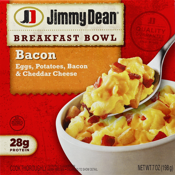 Jimmy Dean Breakfast Bowl, Bacon
