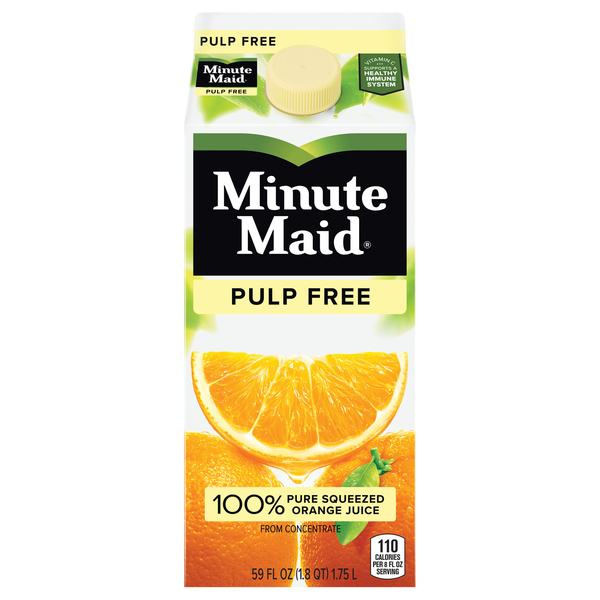 Minute Maid Orange Juice, Pulp Free