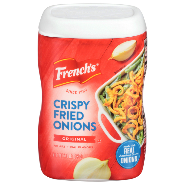 Frenchs Onions, Original, Crispy Fried