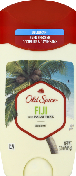 Old Spice Deodorant, Fiji with Palm Tree