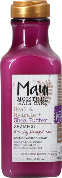 Maui Moisture Shampoo, Heal & Hydrate, Shea Butter