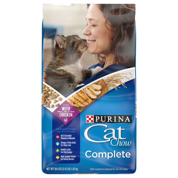 Cat Chow Cat Food, Complete