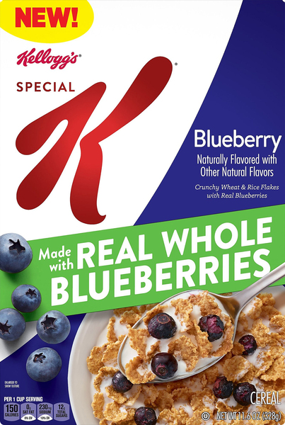 Special K Cereal, Blueberry