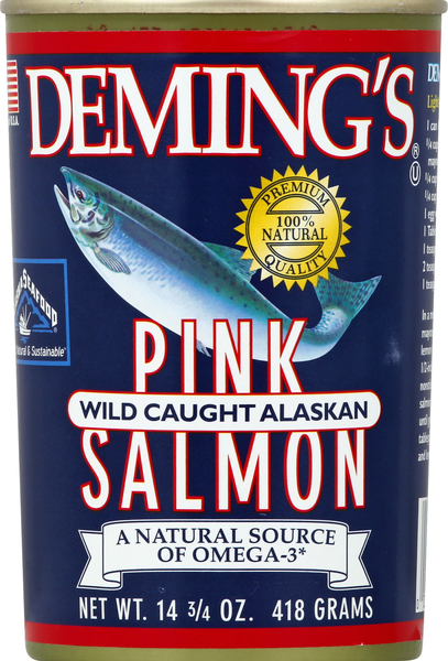 Demings Salmon, Pink, Wild Caught Alaskan