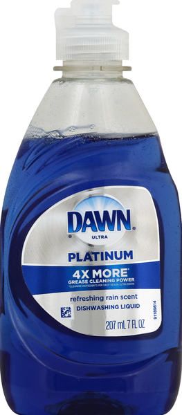 Dawn Dishwashing Liquid, Platinum, Refreshing Rain Scent