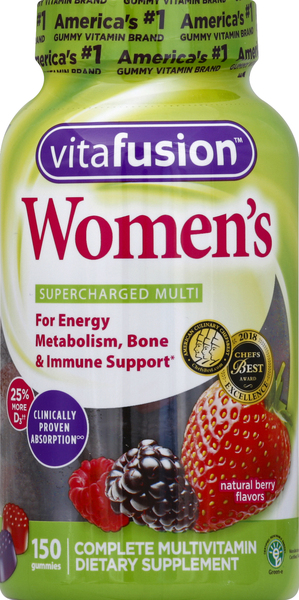 Vitafusion Multivitamin, Complete, Women's, Gummies