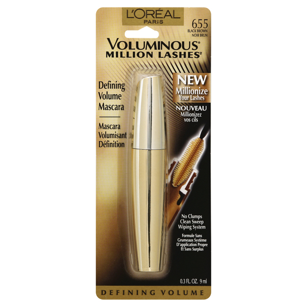 L'Oreal Mascara, Black Brown 655