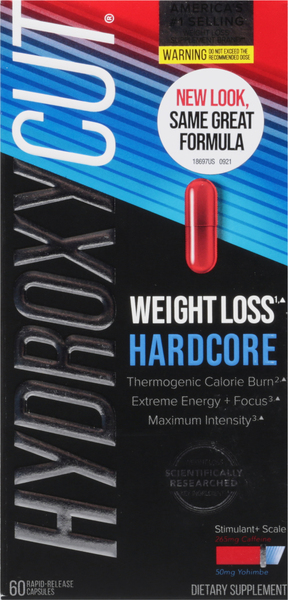 Hydroxycut Weight Loss, Rapid Release Capsules