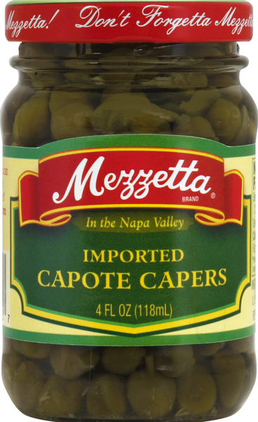 Mezzetta Capers, Capote, Imported