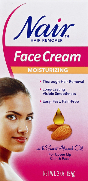 Nair Hair Remover, Face Cream, Moisturizing