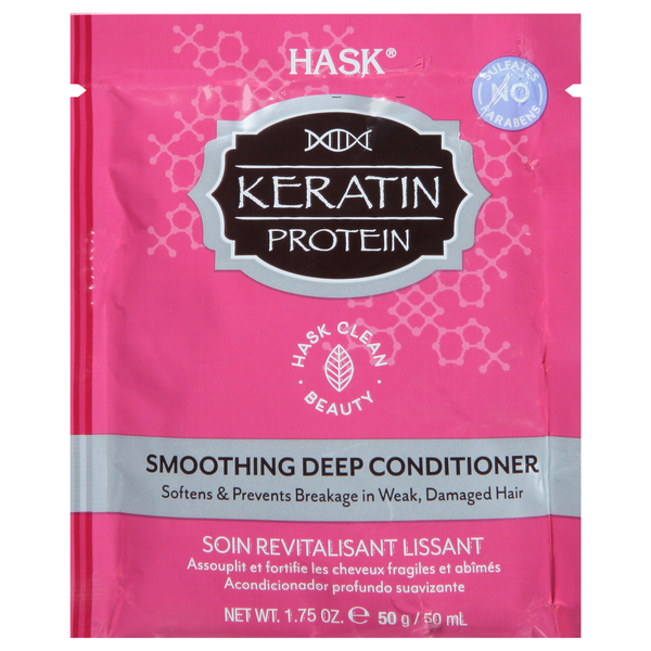 Hask Deep Conditioner, Smoothing, Keratin Protein