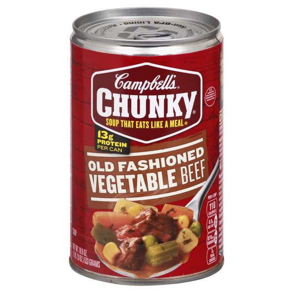 Campbell's Soup, Vegetable Beef, Old Fashioned