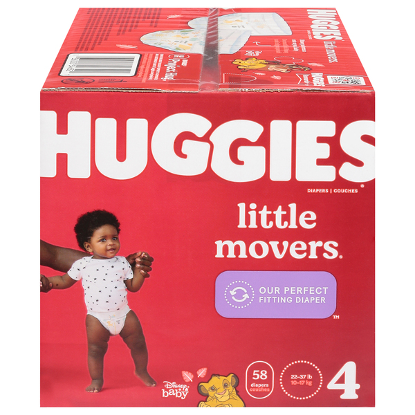 Huggies Diapers, Disney Baby, 4 (22-37 lb)