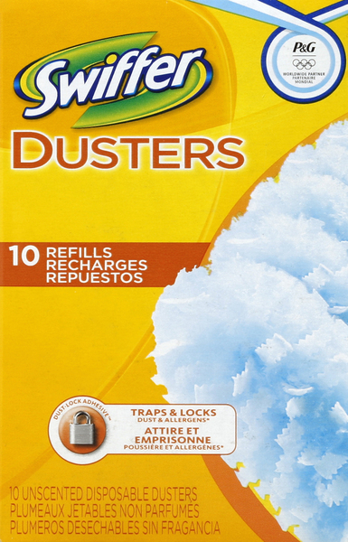 Swiffer Dusters, Disposable, Refills, Unscented