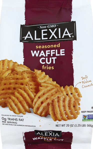 Alexia Fries, Seasoned, Waffle Cut