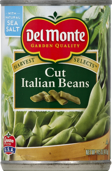Del Monte Italian Beans, Cut