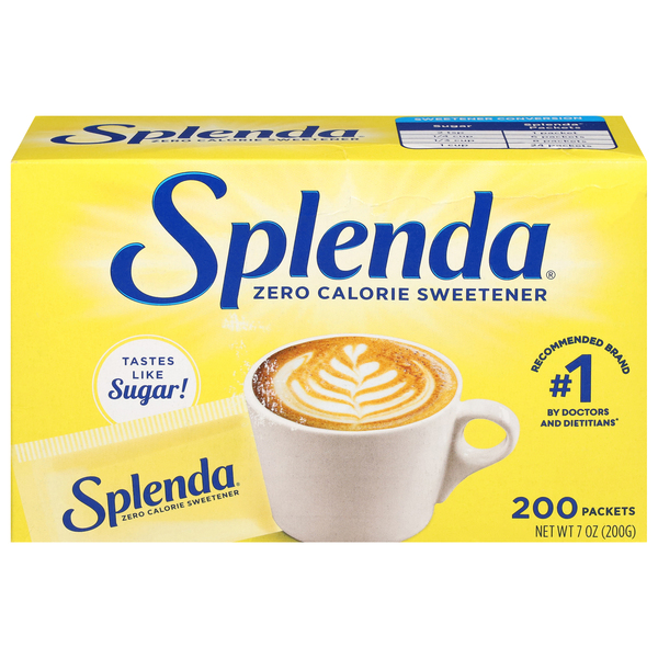 Splenda Sweetener, Zero Calorie