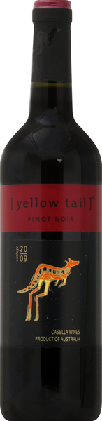 Yellow Tail Pinot Noir, Vintage 2009