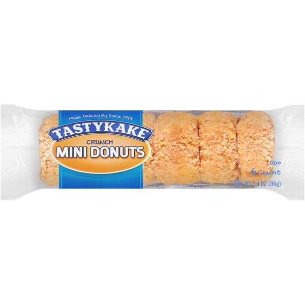 Tastykake Donuts, Mini, Crunch