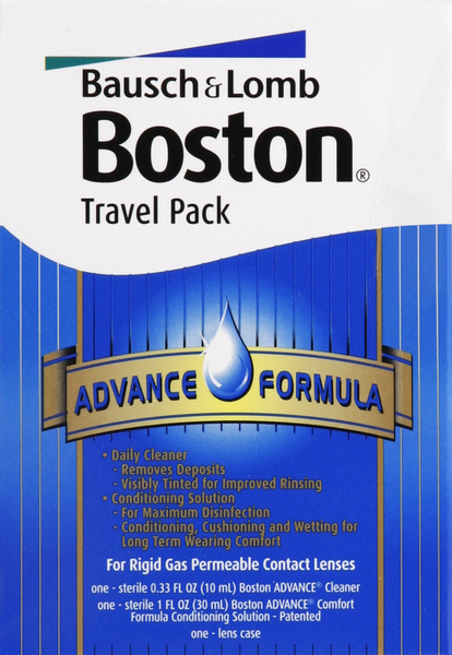 Boston Travel Pack, Advance Formula