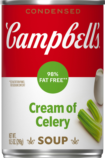 CAMPBELLS Condensed Soup, Cream of Celery