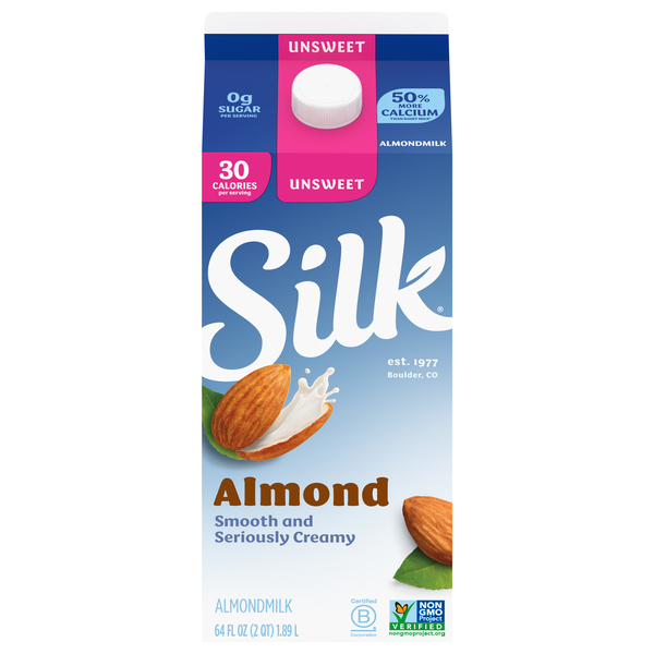 Silk Almondmilk, Unsweet