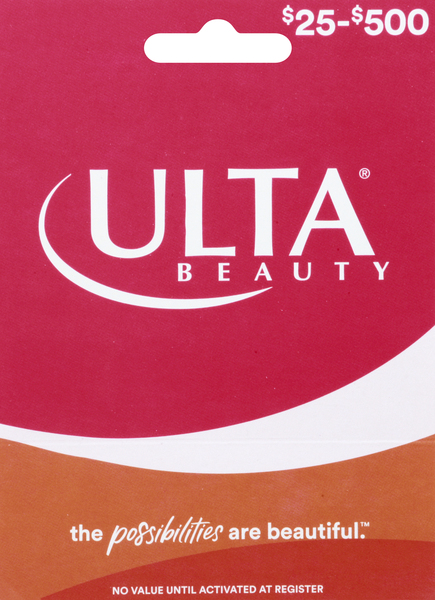 Ulta Beauty Gift Card $25-$500