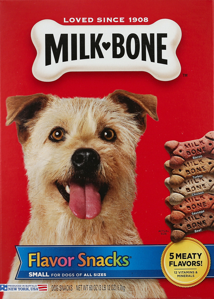 Milk-Bone Dog Snacks, Flavor Snacks, Small