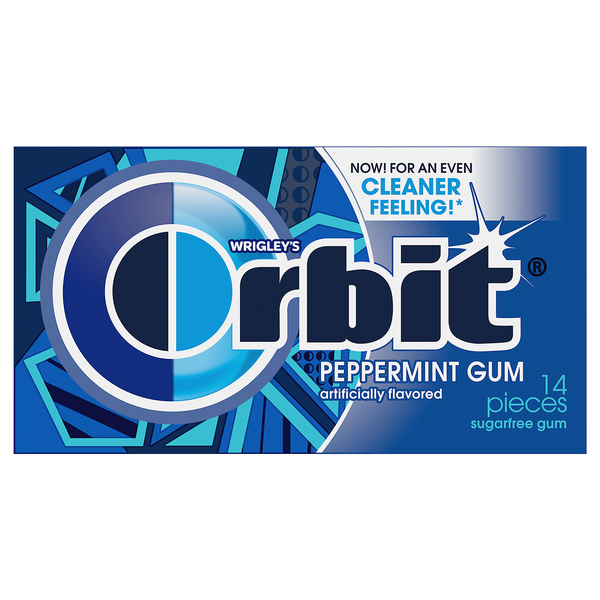 Orbit Gum, Sugar Free, Peppermint