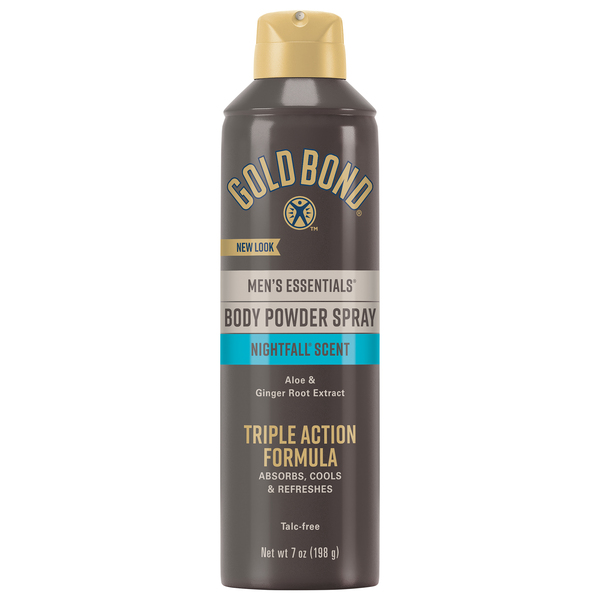 Gold Bond Body Powder Spray, Nightfall Scent