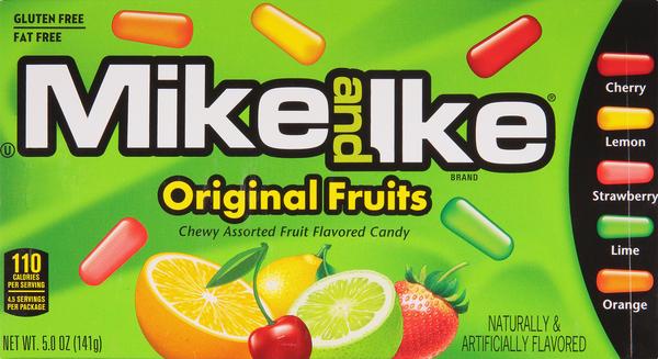 Mike And Ike Candy, Original Fruits