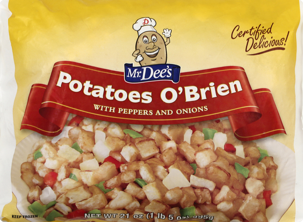 Mr. Dee's Potatoes O'Brien, with Peppers & Onions
