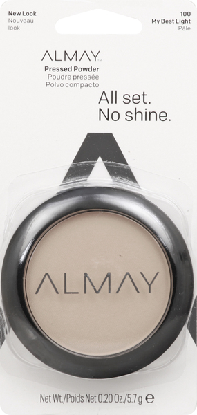 Almay Pressed Powder, My Best Light 100
