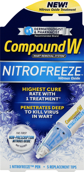 CompoundW Wart Removal System, Nitrous Oxide