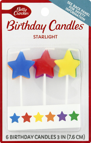 Betty Crocker Birthday Candle, Starlight