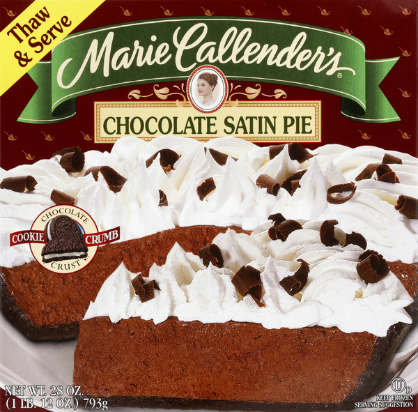 Marie Callender's Pie, Chocolate Satin