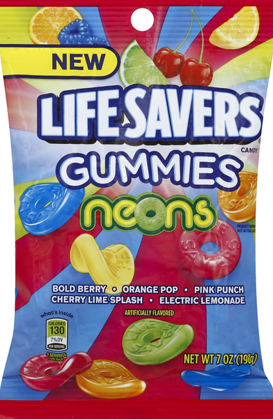 Life Savers Candy, Gummies, Neons