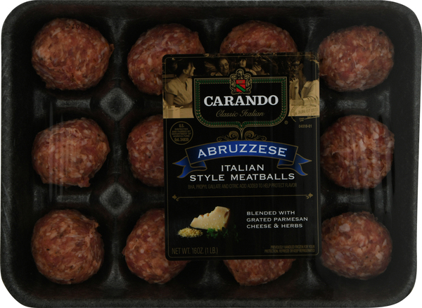 Carando Meatballs, Abruzzese, Italian Style