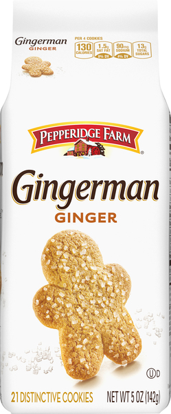 PEPPERIDGE FARM Cookies, Gingerman